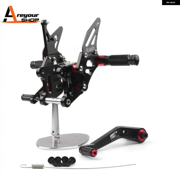 並行輸入品 リアセット / フットペグ GSX-R 1000 R RA 2017-2023