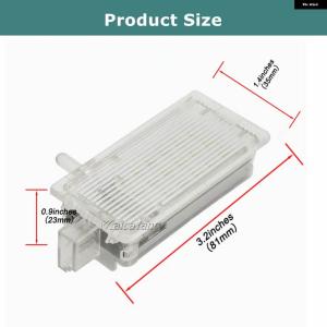 並行輸入品 ホワイトLED グローブ ボックス...の詳細画像3