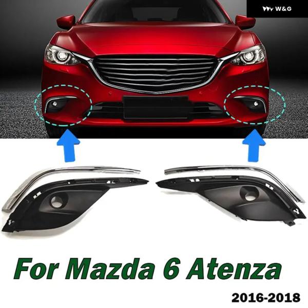 並行輸入品  オートフロント バンパー グリル フォグランプ カバー トリム フォグランプ アセンブ...