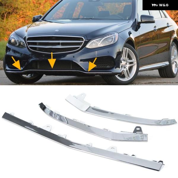 並行輸入品  フロント バンパー ロアリップ トリム メルセデス ベンツ E クラス W212 E3...