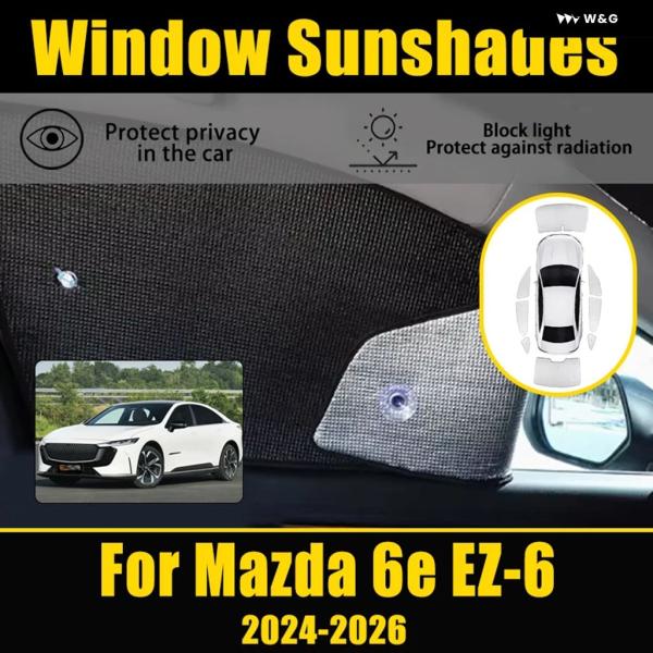 並行輸入品  車用 フロントガラス カバー サンシェード マツダ 6E EZ-6 アクセサリー J9...