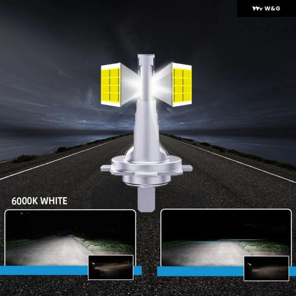 並行輸入品  2X H7 LED ヘッドライト 30000LM 高輝度 CANBUS 車用 電球 6...