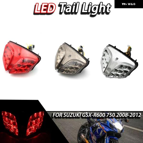 並行輸入品  オートバイ LED リア テールライト ウィンカーランプ スズキ GSX-R600 G...