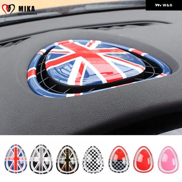 並行輸入品  2PCS 車 ダッシュボード エア アウトレット 装飾 カバー ステッカー ミニクーパ...