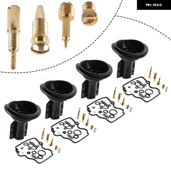 並行輸入品  4セット オートバイ バイク キャブレター リペアキット スズキ RF600R 199...