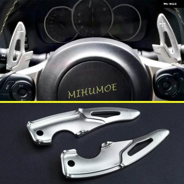 並行輸入品 アルミ製 ステアリングホイール パドル シフター エクステンション ギア シフト トリム...