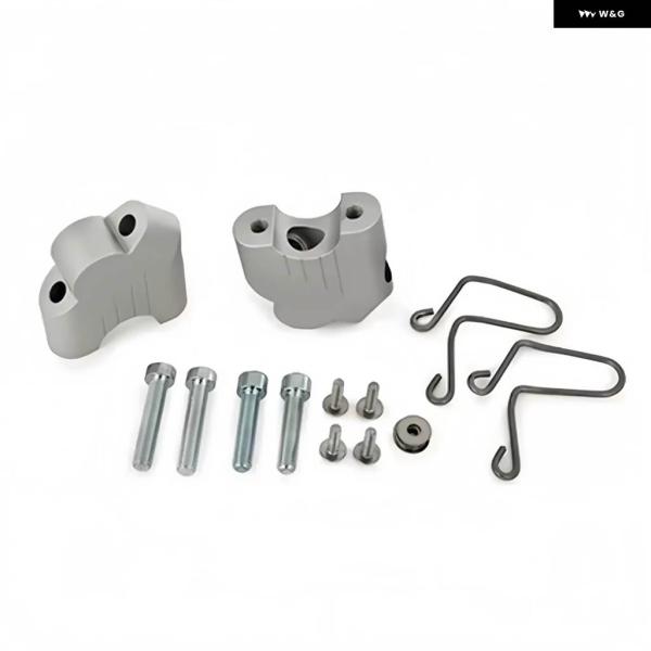 並行輸入品 オートバイ アクセサリー ハンドルバー ライザー 高さ調整クランプライザーキット BMW...