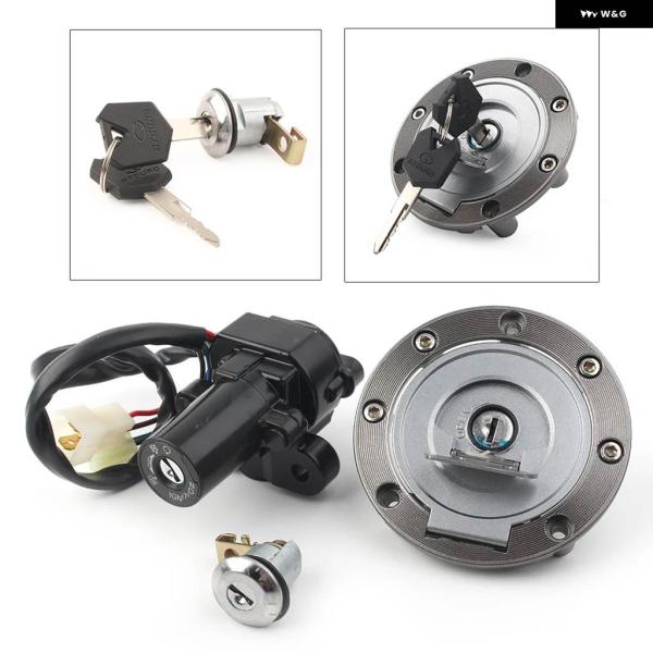 並行輸入品 バイク イグニッション スイッチ ロック アセンブリ 燃料 ガス キャップ キーセット ...