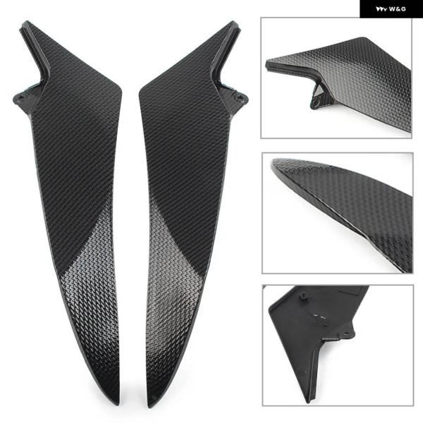 並行輸入品 YZF-R1 2009-2014 ブラック オートバイ ガスタンク サイド トリム カバ...