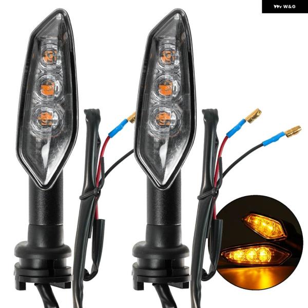 並行輸入品 2X LED インジケーター オートバイ 12V ブリンカー ヤマハ MT07 テネレ ...