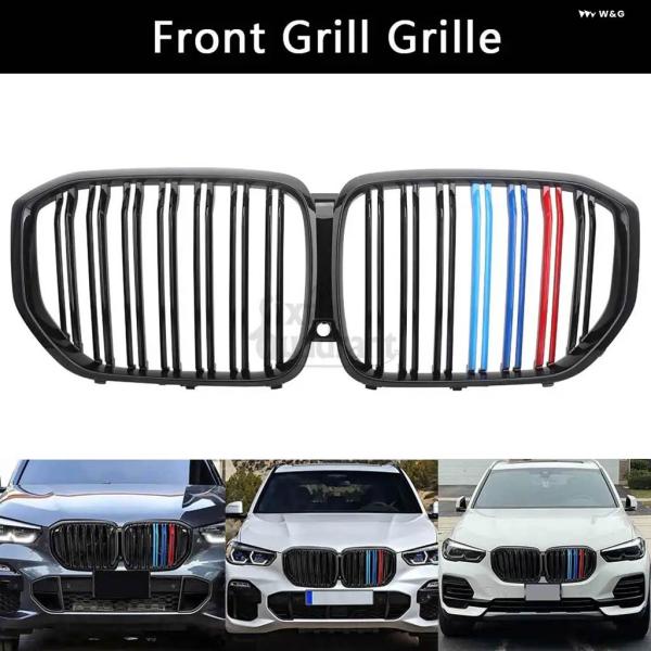 【並行輸入品】フロントインレットキドニー グリル メッシュリチューニングABS プラスチック BMW...