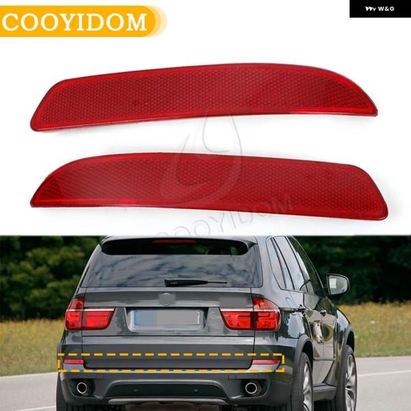 並行輸入品車用反射ストリップ リア バンパー リフレクター BMW E70 X5 2007-2013...