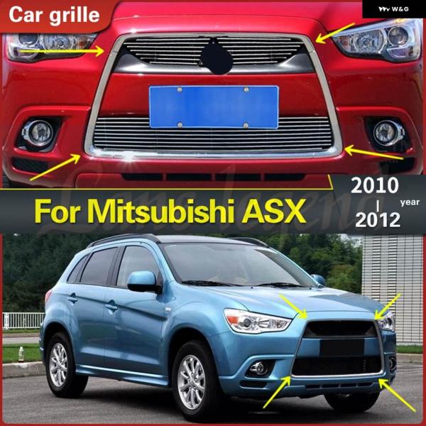 並行輸入品 ABS グリル トリム アラウンド レーシング グリル ライトバー トリム 2010-2...