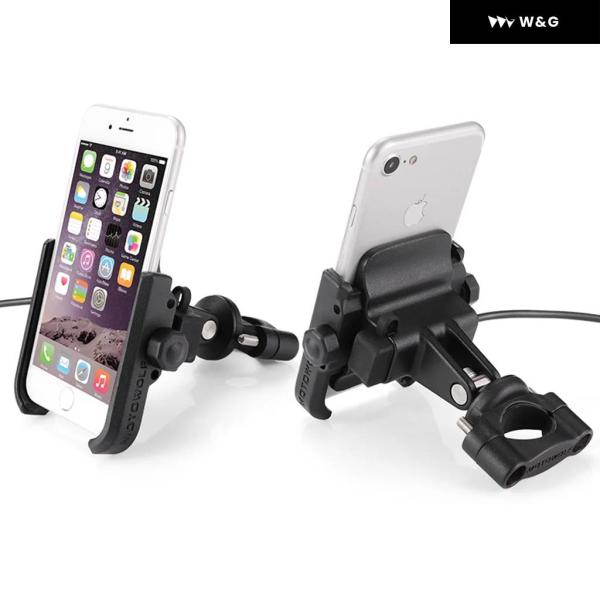 並行輸入品 USB充電携帯電話 ホルダー オートバイ バイク 自転車 スタンド 回転式 BMW R1...