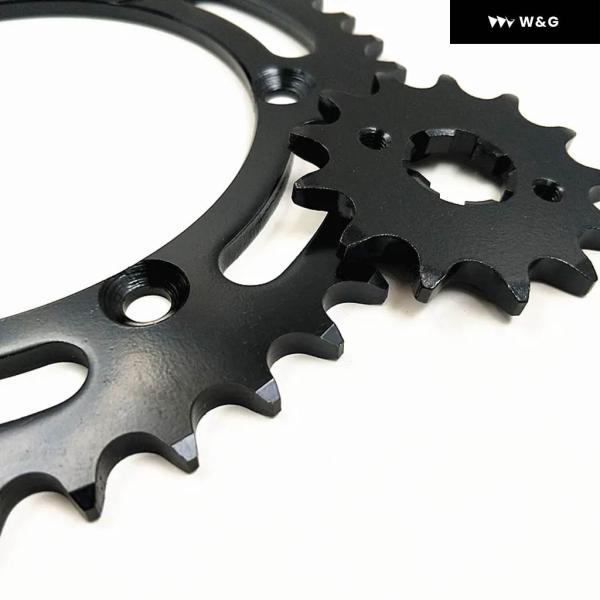 並行輸入品 オートバイ バイク フロントリア スプロケット 520 チェーン 13T / 42Tギア...