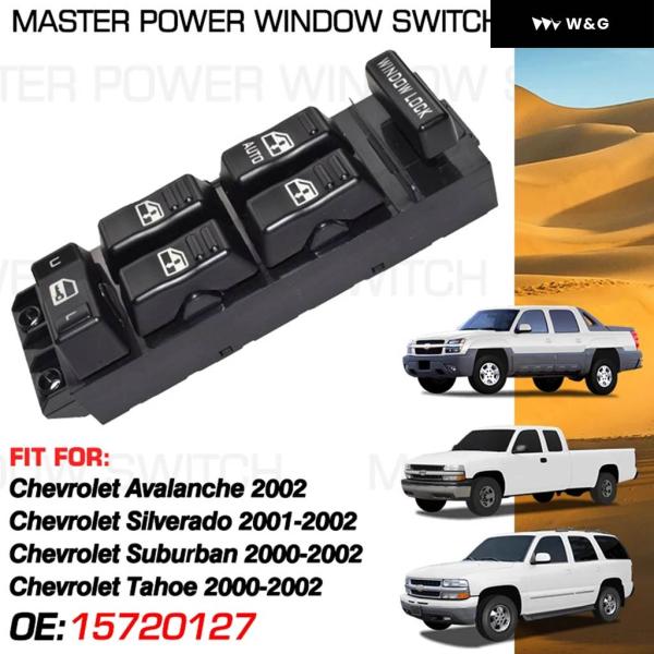 並行輸入品 マスターパワーウィンドウスイッチ コントロール ボタン 15720127 12 8ピン ...