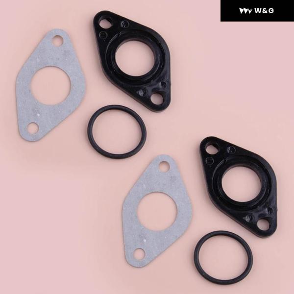 並行輸入品 キャブレター インシュレーター スペーサー キット 2セット ホンダ CT70K0 CT...