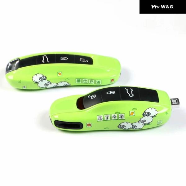 【並行輸入品】 キーケースカバー シェル シープ ポルシェ 718 911 パナメーラ カイエン マ...