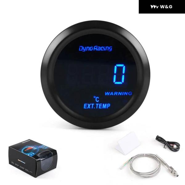 並行輸入品  2インチ 52MM 排気ガス温度計 デジタル排気ガス温度計 ブルーLED EGT EX...