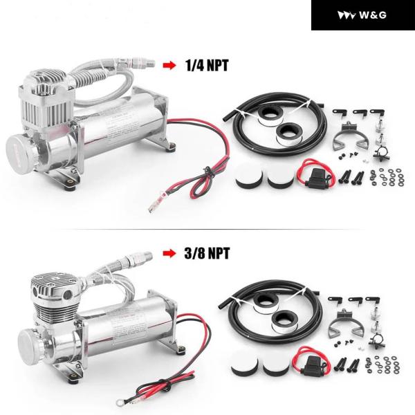 並行輸入品  汎用 3/8NPT 1/4NPT 200PSI 480C 12V エアサスペンションコ...