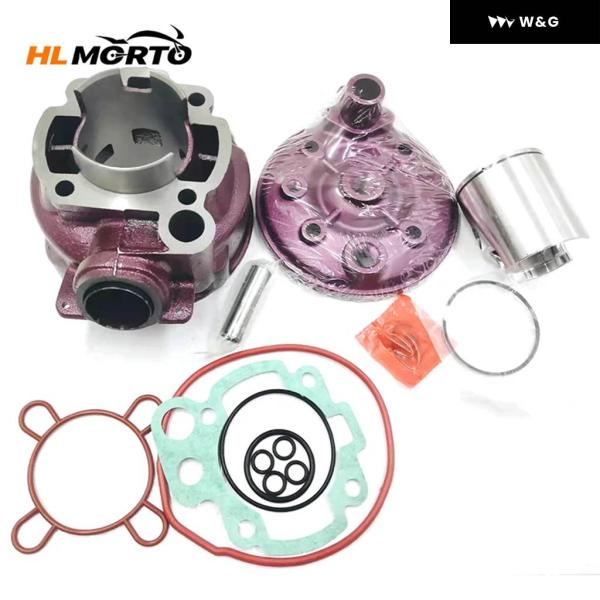 【並行輸入品】 49MM 90CC ビッグボア シリンダー キット ヘッド MOTORHISPANI...