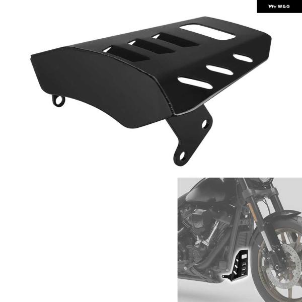 並行輸入品オートバイ バイク アンダー エンジン シャーシ スキッドプレートガード ハーレー ソフテ...