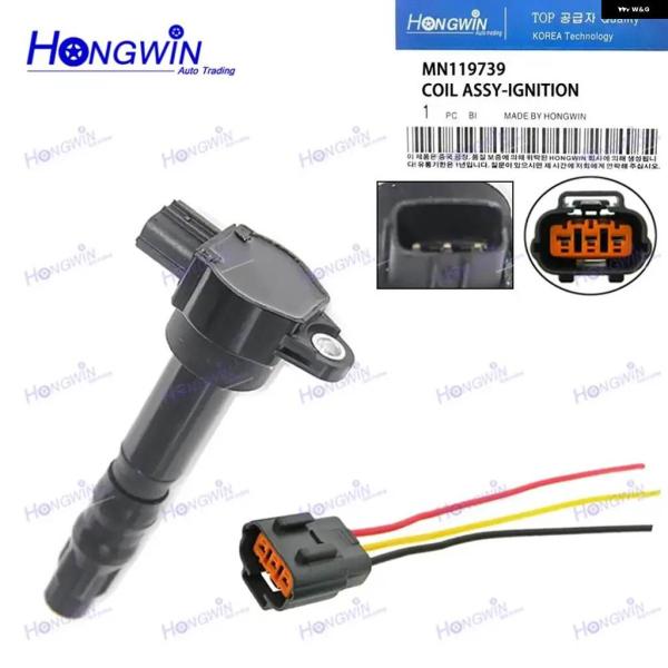 並行輸入品イグニッション コイル 延長 ワイヤープラグ付き MN119739 三菱 コルト Z23A...