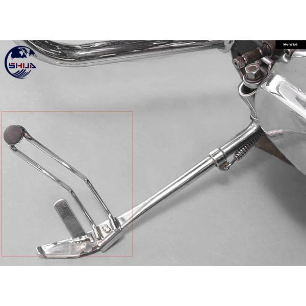 並行輸入品クロームフロントキック スタンド エクステンション ハーレー ヘリテージ スプリンガー F...