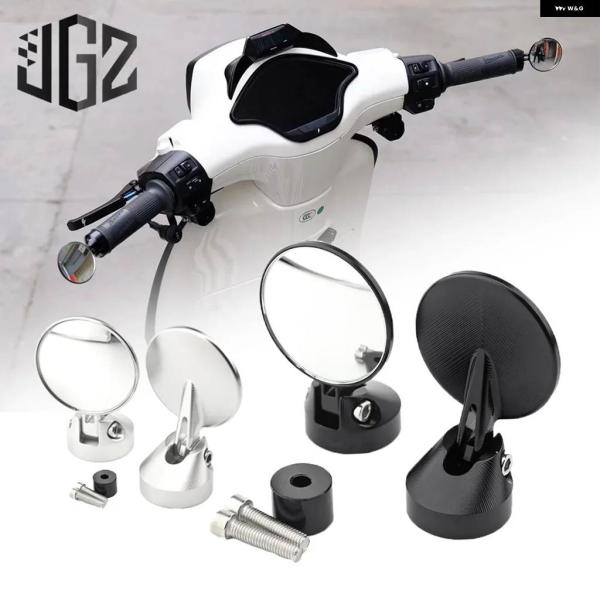 並行輸入品 オートバイ ハンドルバー ラウンドバックミラー ミニバックミラー VESPA SPRIN...