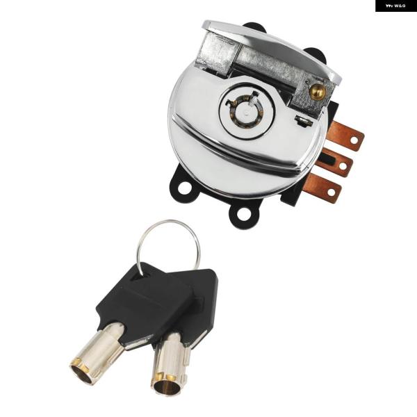 並行輸入品 イグニッション スイッチキー ハーレー FLHP ロードキング ソフテイル ダイナ スー...