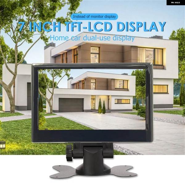 並行輸入品 12V-24V 7インチ TFT LCD カラー HD モニター 車用 CCTV リバー...