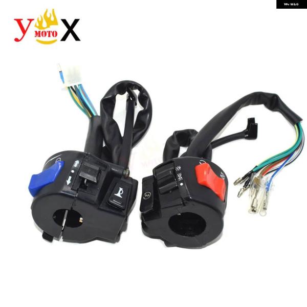 並行輸入品 CB400 オートバイ 22MM 左/右ウィンカーホーン イグニッション ハンドルバー ...