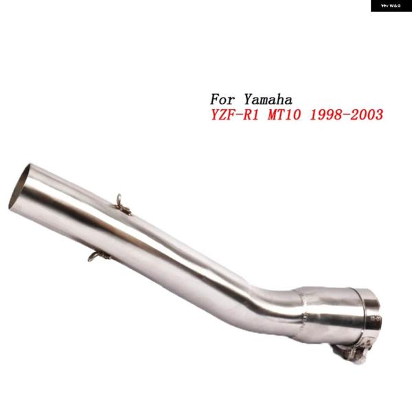 並行輸入品スリップオン 51MM オートバイ ステンレス エキゾースト パイプ マフラー テールチッ...