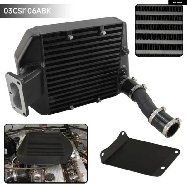 並行輸入品ブラックトップ マウント 新型インタークーラーは トヨタ ランドクルーザー 80/100シ...