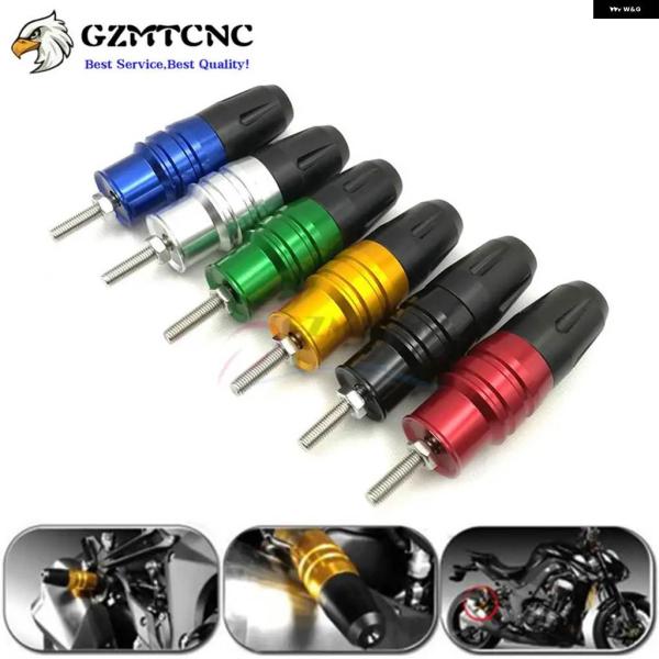 並行輸入品Z1000/Z1000SX 13-17 CNC排気 スライダー クラッシュ パッド バーサ...