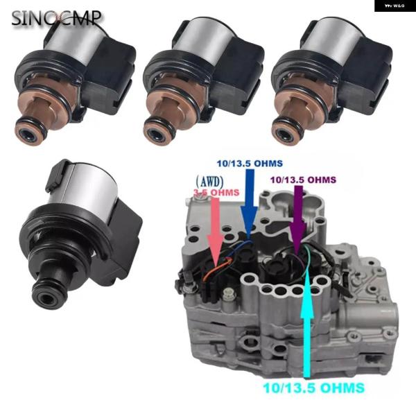並行輸入品トルクコンバーター4ピース AWD圧力 制御 ロックアップ ソレノイド 31825AA05...