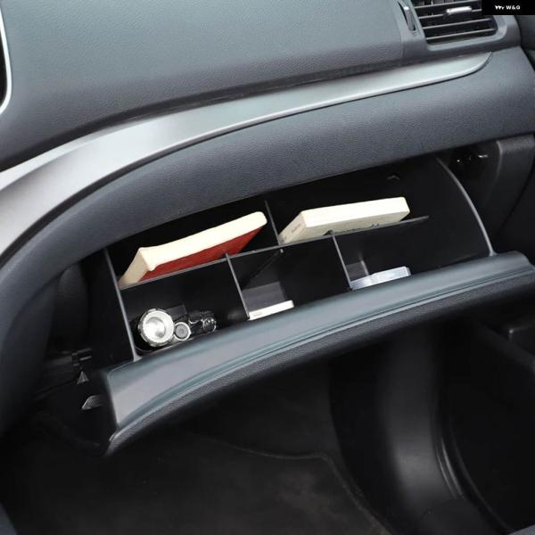 並行輸入品 ホンダ PILOT 2015-2019 ABS ブラック グローブボックス 仕切り オー...