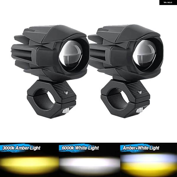 並行輸入品 バイク フォグランプ 60W 18000LM LED ドライビングスポットライト 補助灯...
