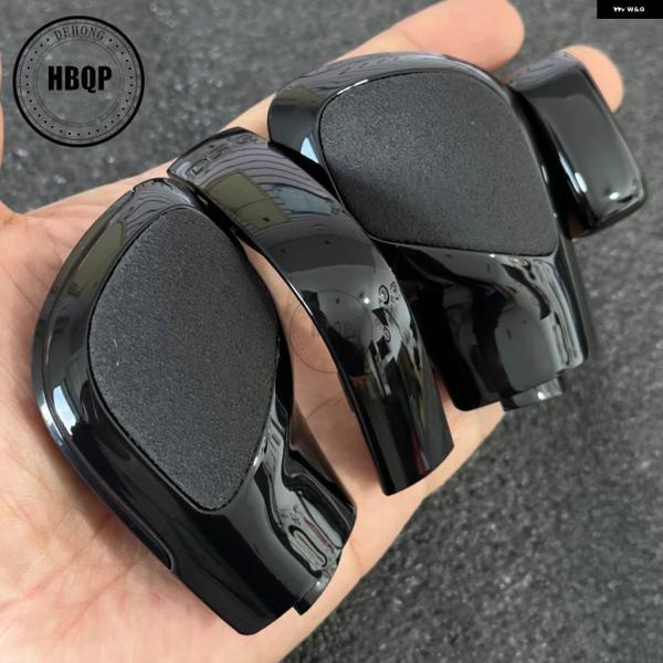 並行輸入品 DSG ギア シフト ノブ サイドカバー クロームレザー カーボン DSG シフト ノブ...