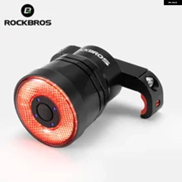 並行輸入品 自転車スマートリアライト 高性能 TYPE-C充電 ブレーキセンサー 光感知 テールライ...