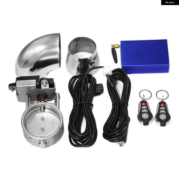 並行輸入品 マフラー用電子 バルブ キット マルチアングルモード 51 63 76MM コントローラ...