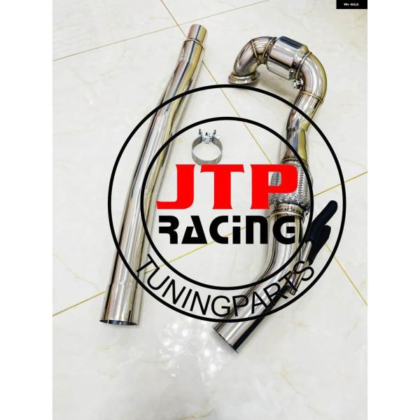 並行輸入品 3.0 SS304 200セル触媒ダウン パイプ ゴルフ R MK7 MK7.5 MQB...
