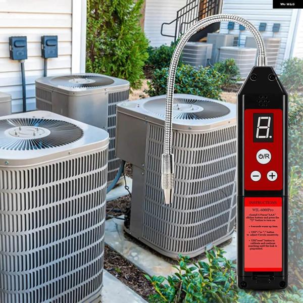 並行輸入品 WJL-6000 フロンリーク DTOR ハロゲンリーク DTOR 冷媒ガス HVAC ...