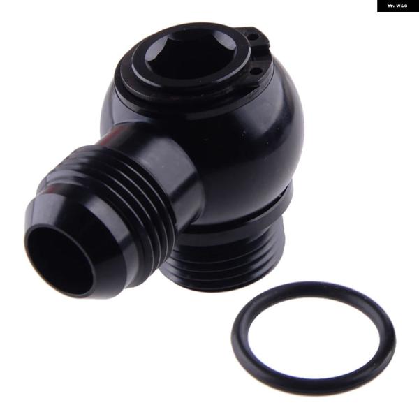 並行輸入品 10 AN バンジョー アダプター アルミ ORB-10 7/8インチ UNFボルトリン...