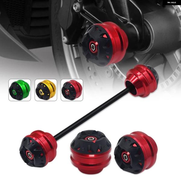並行輸入品 GSX8S 8R 750 1000 バイク フロント/リア ホイールアクスル スライダー...