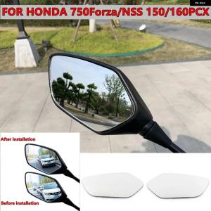 並行輸入品 ホンダ フォルツァ 750 ワイドフィールドバック ミラー 凸 レンズ 2個セット PCX150 PCX160