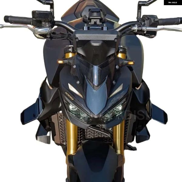 並行輸入品 ホンダ バイク ウィングレット エアロダイナミックサイドウィングフィン スポイラー CB...