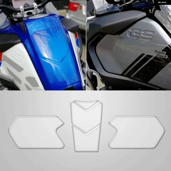 並行輸入品 BMW 2014-2023用クリア バイク タンク パッド デカール R1200GS R...