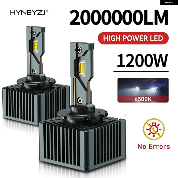 並行輸入品 D1S D3S LED 車用 ヘッドライト バルブ D2R D2S D4R D4S D5...