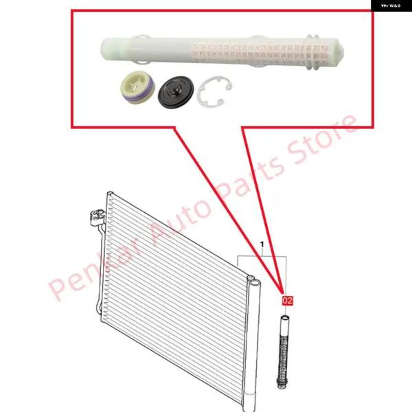 並行輸入品 MINI R55 R56 R57 R58 R59 R60 R61 ACレシーバードライヤ...